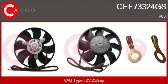 Fan, engine cooling (CEF73324GS)