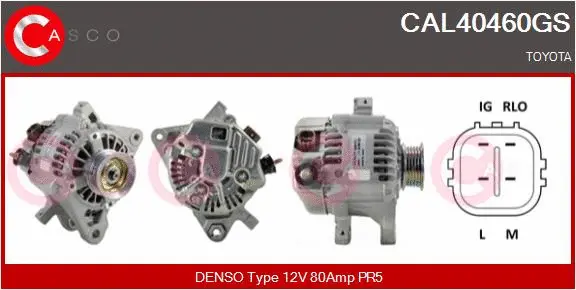 Alternator (CAL40460GS)