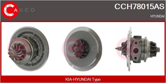 Core assembly, turbocharger (CCH78015AS)