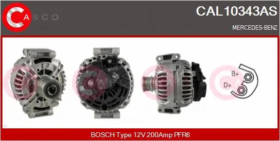 Alternator (CAL10343AS)