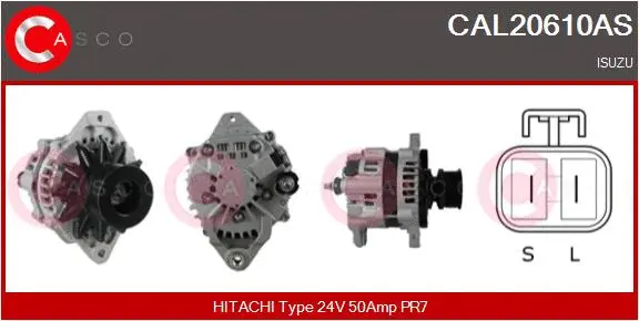 Alternator (CAL20610AS)