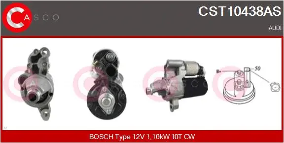 Starter (CST10438AS)