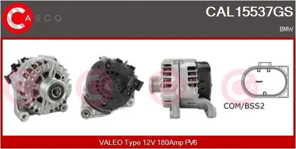 Alternator (CAL15537GS)