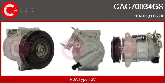 Compressor, air conditioning (CAC70034GS)