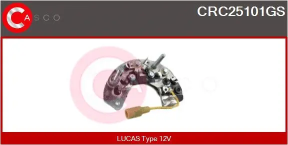 Rectifier, alternator (CRC25101GS)
