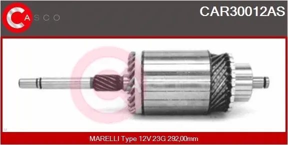 Armature, starter (CAR30012AS)