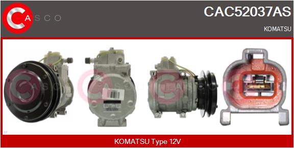 Compressor, air conditioning (CAC52037AS)