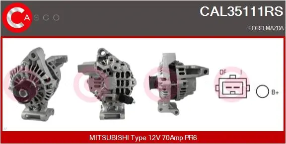 Alternator (CAL35111RS)