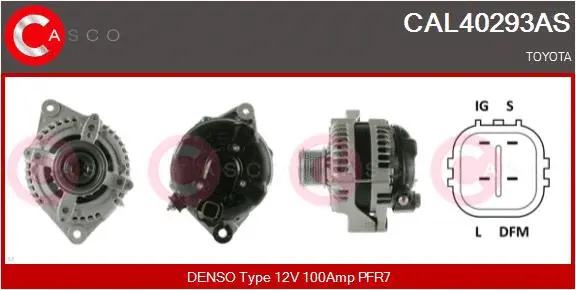 Alternator (CAL40293AS)