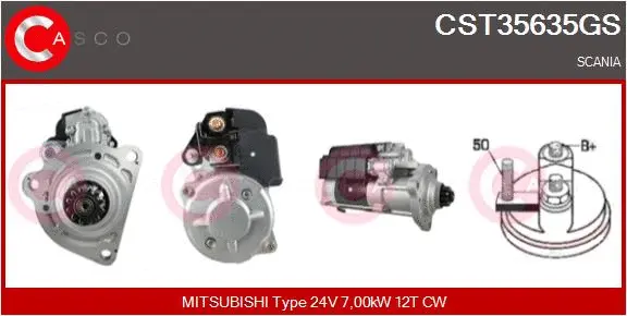 Starter (CST35635GS)