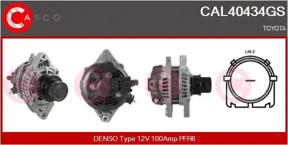 Alternator (CAL40434GS)