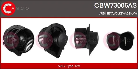 Interior Blower (CBW73006AS)