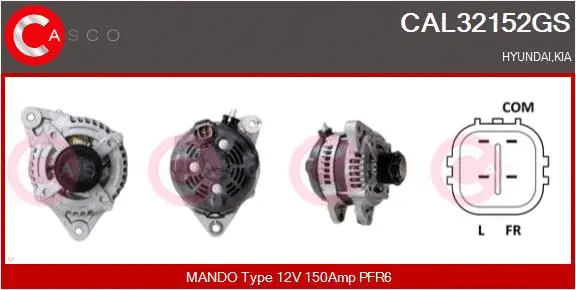 Alternator (CAL32152GS)