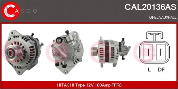 Alternator (CAL20136AS)