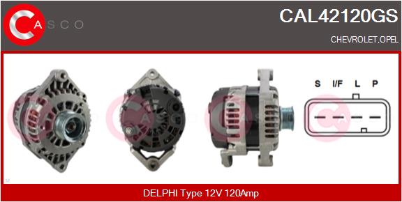 Alternator (CAL42120GS)