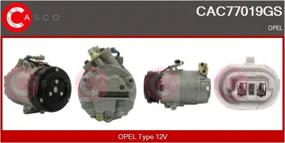 Compressor, air conditioning (CAC77019GS)