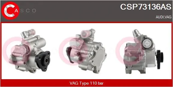 Hydraulic Pump, steering (CSP73136AS)