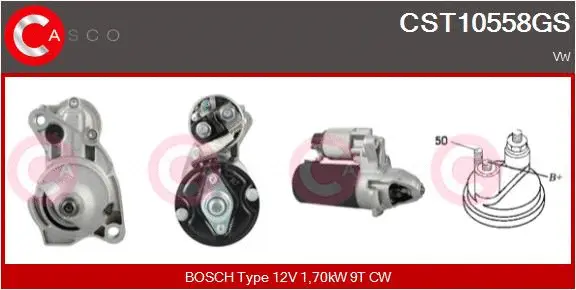 Starter (CST10558GS)