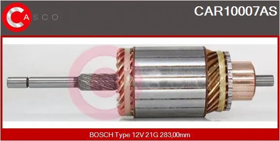 Armature, starter (CAR10007AS)