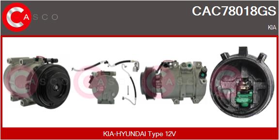 Compressor, air conditioning (CAC78018GS)