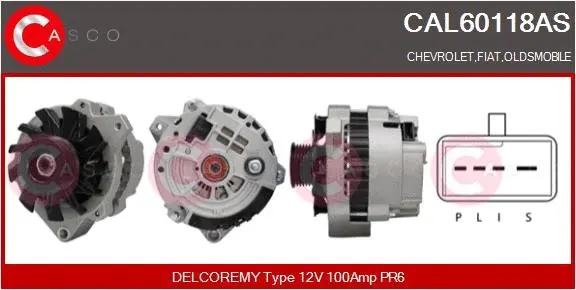 Alternator (CAL60118AS)