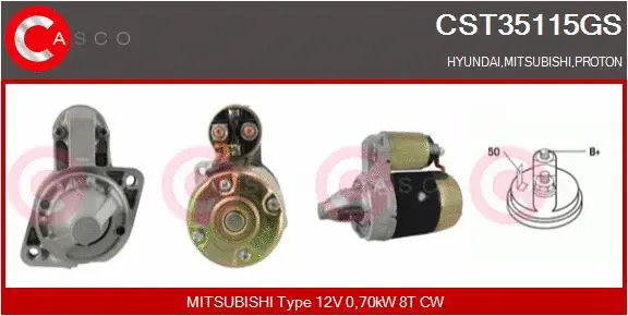 Starter (CST35115GS)