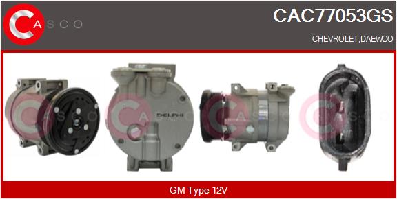 Compressor, air conditioning (CAC77053GS)