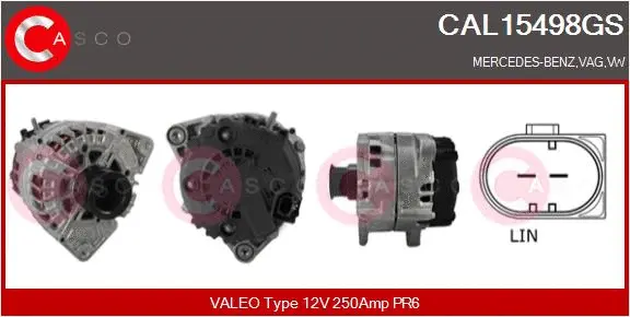 Alternator (CAL15498GS)