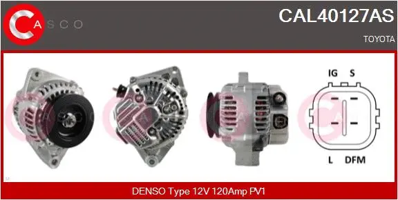 Alternator (CAL40127AS)