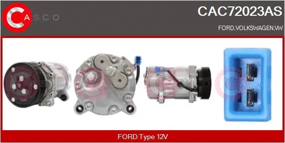 Compressor, air conditioning (CAC72023AS)