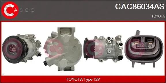Compressor, air conditioning (CAC86034AS)