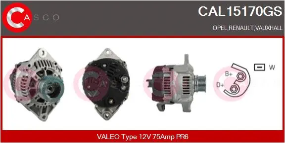 Alternator (CAL15170GS)