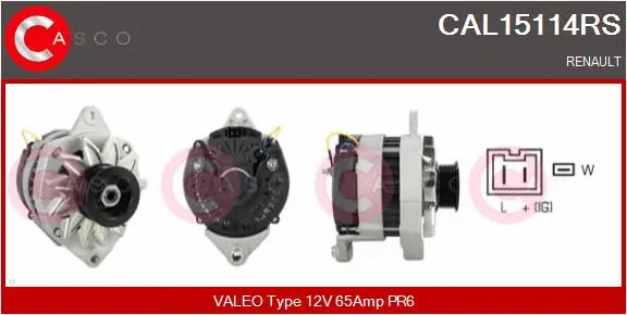 Alternator (CAL15114RS)
