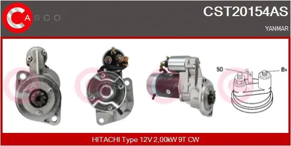 Starter (CST20154AS)