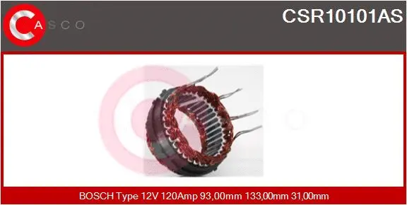 Stator, alternator (CSR10101AS)