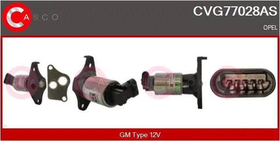 EGR Valve (CVG77028AS)
