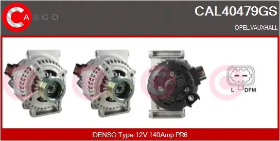 Alternator (CAL40479GS)