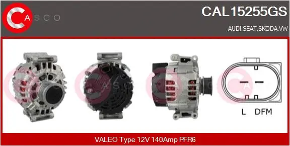 Alternator (CAL15255GS)