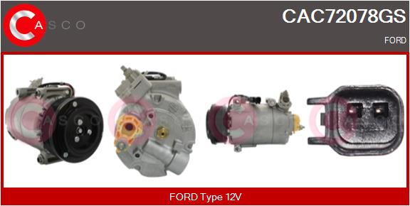 Compressor, air conditioning (CAC72078GS)