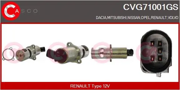 EGR Valve (CVG71001GS)