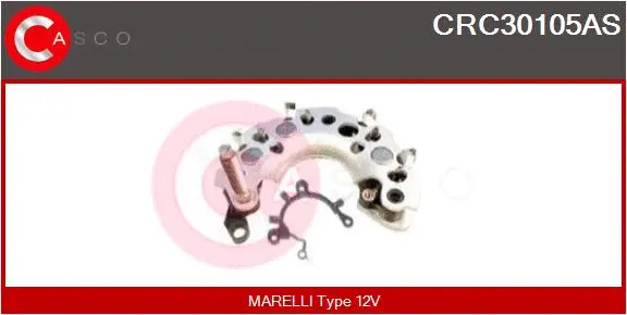 Rectifier, alternator (CRC30105AS)