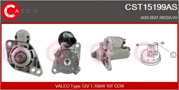 Starter (CST15199AS)