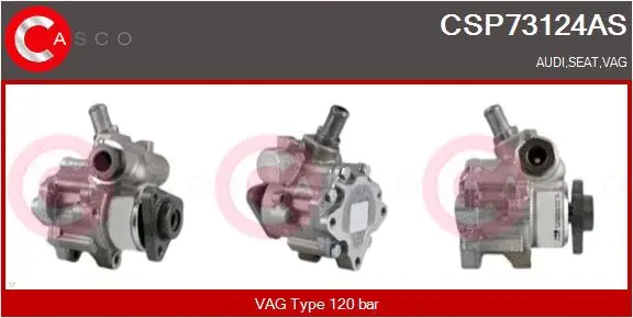 Hydraulic Pump, steering (CSP73124AS)
