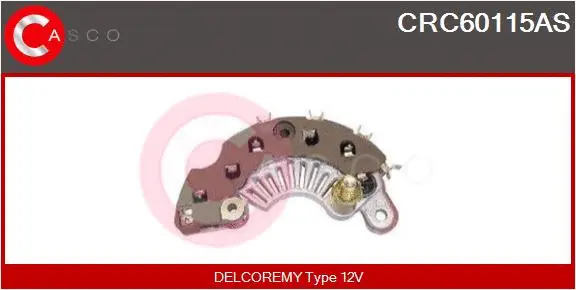 Rectifier, alternator (CRC60115AS)
