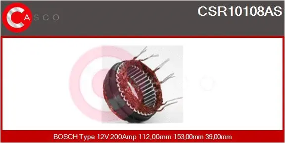 Stator, alternator (CSR10108AS)