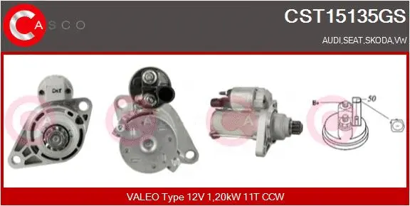 Starter (CST15135GS)