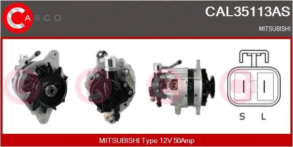 Alternator (CAL35113AS)