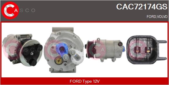 Compressor, air conditioning (CAC72174GS)