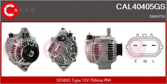 Alternator (CAL40405GS)