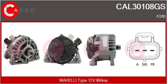Alternator (CAL30108GS)